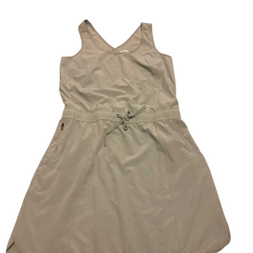Mountains and Isles Sleeveless V-neck Sundress